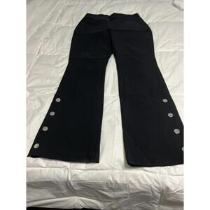 INC INTERNATIONAL CONCEPTS Boot Leg Stretch Nylon Pants Size 8 NWOT